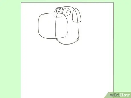 Нарисуйте Брайана из Family Guy, шаг 2