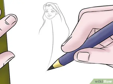 Рисуем Барби Шаг 4