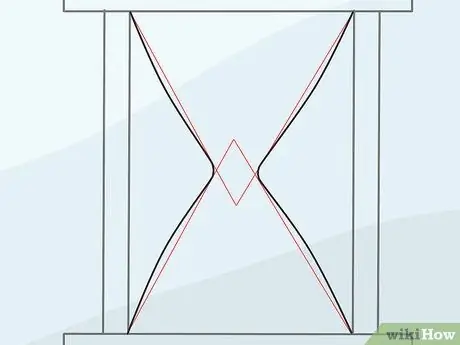Рисуем песочные часы Шаг 4