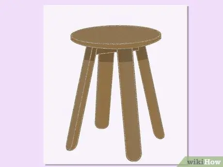 Рисуем табурет Шаг 5