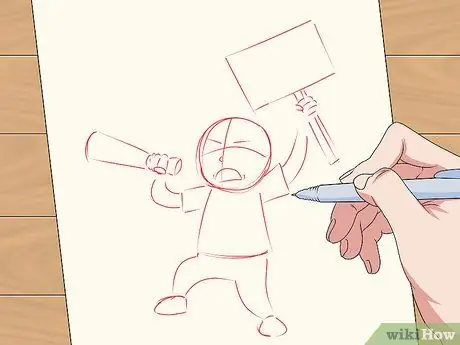 Сделайте политическую карикатуру Шаг 7