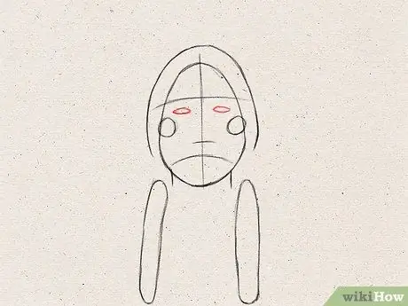 Рисуем лицо индейца. Шаг 6