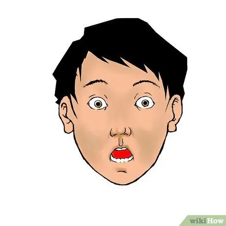 Удивленный цвет лица Шаг 11