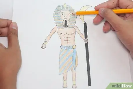 Рисуем фараона Шаг 8