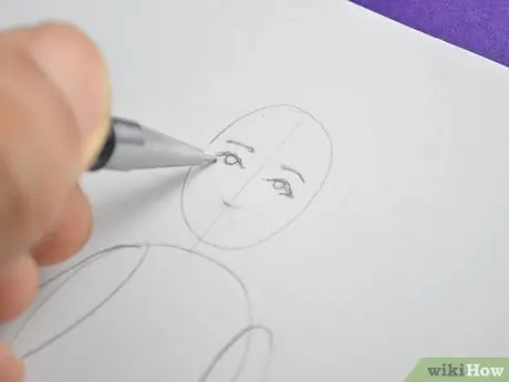 Рисуем опрятную девушку. Шаг 5