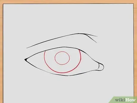 Рисуем реалистичные человеческие глаза. Шаг 2