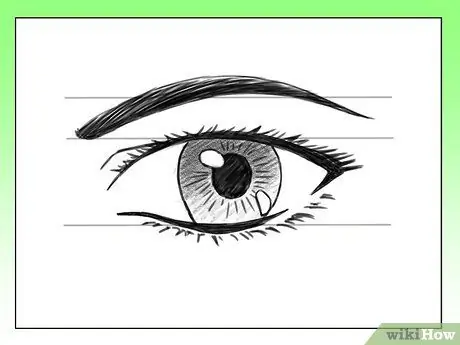 Рисуем реалистичный глаз манги. Шаг 10