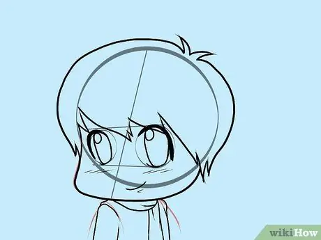 Рисуем мальчика чиби. Шаг 10