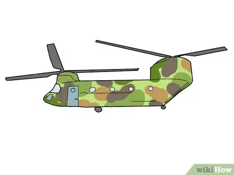 Рисуем вертолет Шаг 17