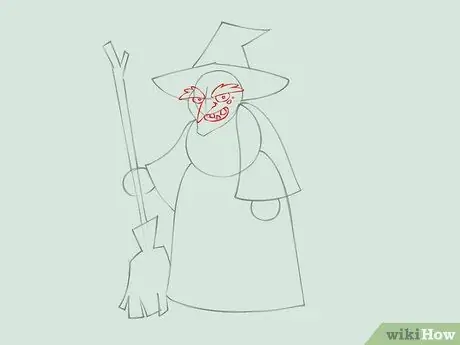 Рисуем ведьму Шаг 5