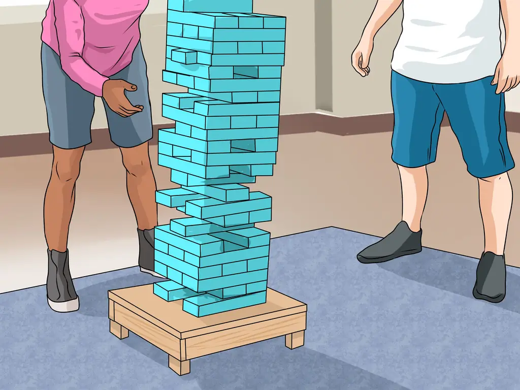 Как сделать гигантский набор Jenga: 11 шагов (с картинками)