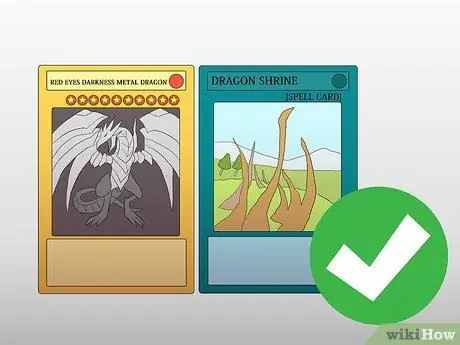 Собери колоду дракона в Yu Gi Oh! Шаг 2