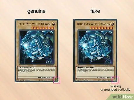 Определите фальшивую Yu Gi Oh! Открытки Шаг 13