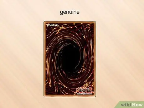 Определите фальшивую Yu Gi Oh! Открытки Шаг 14