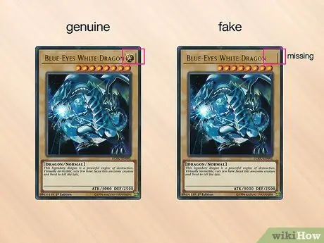 Определите фальшивую Yu Gi Oh! Открытки Шаг 6