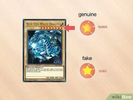 Определите фальшивую Yu Gi Oh! Открытки Шаг 7
