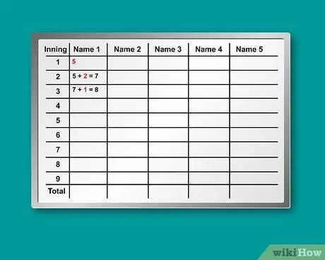 Играть в бейсбольный дартс Шаг 6