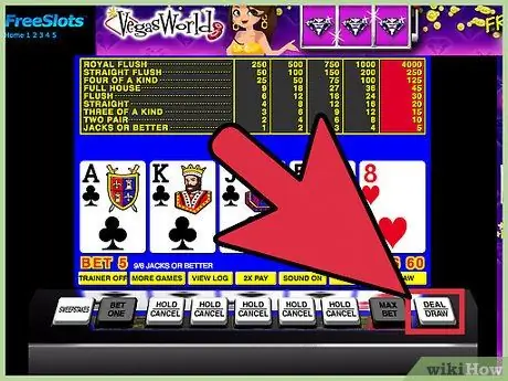 Играть в видеопокер Шаг 5 Играть в видеопокер Шаг 5