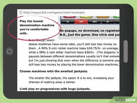 Увеличьте свои шансы на игровых автоматах Wheel of Fortune Шаг 1 Увеличьте свои шансы на игровых автоматах Wheel of Fortune Шаг 1