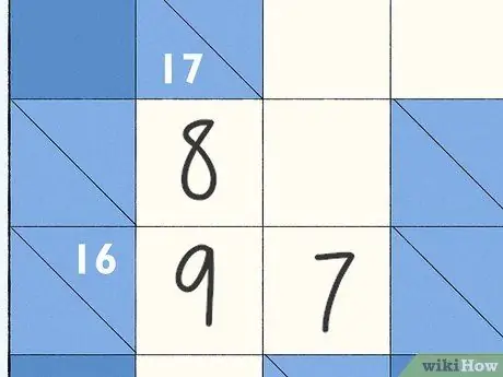 Решить Какуро Шаг 6