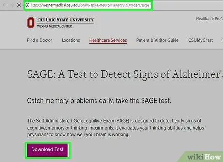 Проверьте свою память с помощью теста SAGE, шаг 4