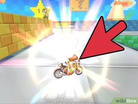 Делайте трюки на Mario Kart Wii, шаг 1