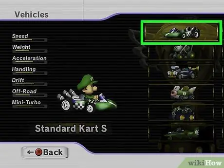 Будьте хороши в Mario Kart Wii, шаг 1