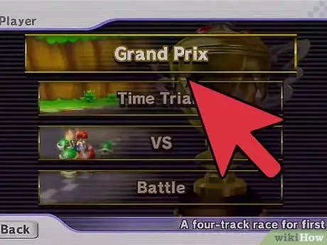 Разблокируйте Bowser Jr на Mario Kart Wii, шаг 1