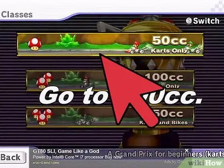 Разблокируйте Bowser Jr на Mario Kart Wii, шаг 2