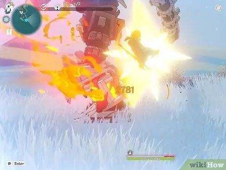 Победите грейдера руин на шаге 5 от удара Геншина