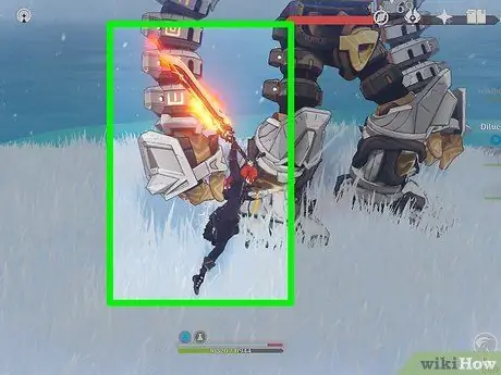 Победите грейдера руин на шаге 9 от удара Геншина