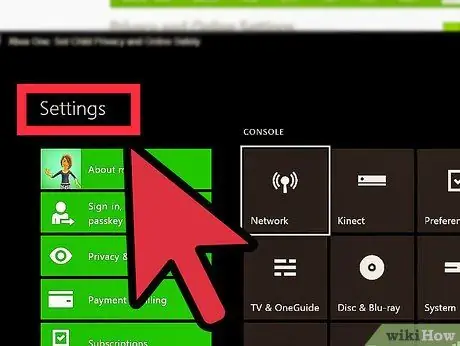 Измените учетную запись Xbox на учетную запись ребенка Шаг 3