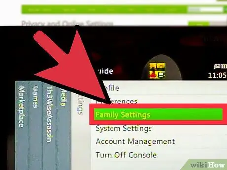Измените учетную запись Xbox на учетную запись ребенка Шаг 4
