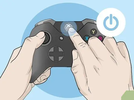 Подключите геймпад Xbox One к Xbox One Шаг 8