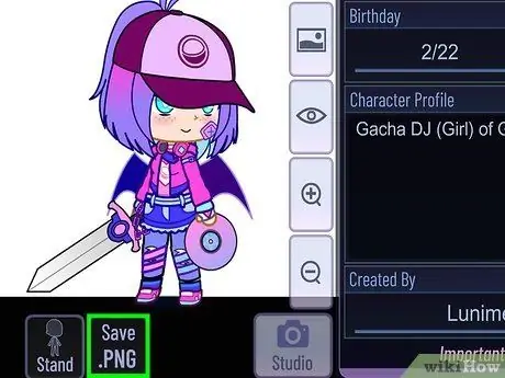 Сделать музыкальное видео Gacha Club Шаг 11