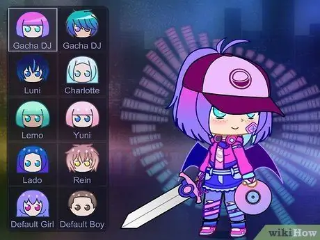 Сделать музыкальное видео Gacha Club Шаг 3