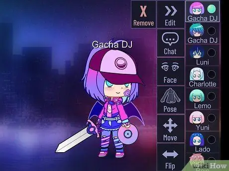 Сделайте музыкальное видео Gacha Club Шаг 5