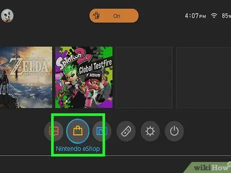 Загрузка приложений на Nintendo Switch. Шаг 03