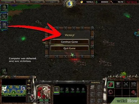 Выиграйте битву 1 на 1 в Warcraft 3, играя за орка Шаг 9 Пуля 3