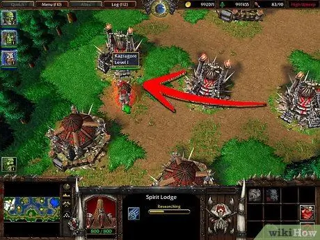 Выиграйте битву 1 на 1 в Warcraft 3, играя за орка Шаг 6 Пуля 1