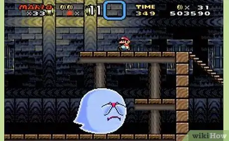 Победите Vanilla Ghost House в Super Mario World, шаг 3