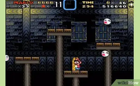 Победите Vanilla Ghost House в Super Mario World, шаг 5