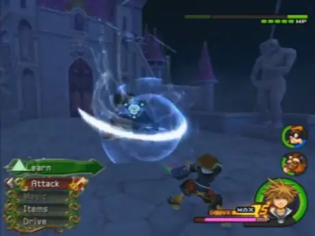 Как победить Ксалдина в Kingdom Hearts 2, шаг 5