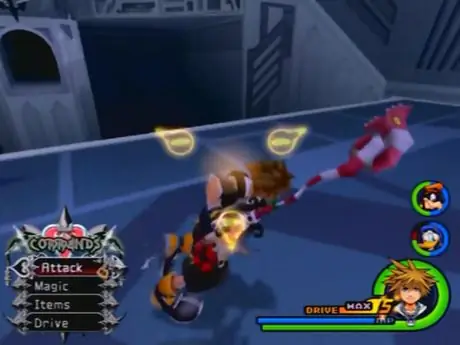 Победите Ксигбара в Kingdom Hearts 2, шаг 2