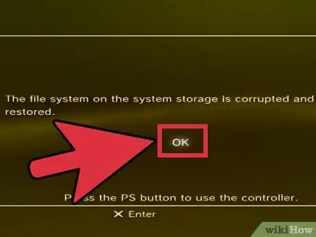 Войдите в безопасный режим на PlayStation 3, шаг 1