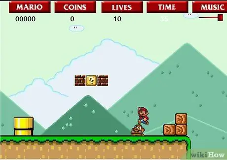 Сыграть в Super Mario Bros, шаг 2