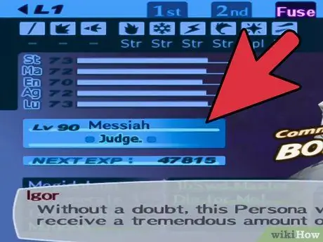 Fuse Messiah in Persona 3, шаг 17