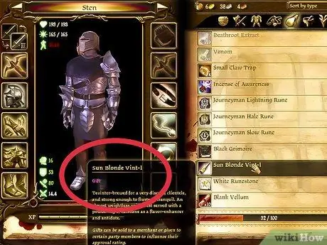 Дарить подарки в Dragon Age Шаг 10