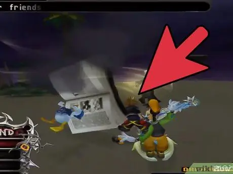 Победите Зексиона (Битва данных) в Kingdom Hearts II, шаг 11