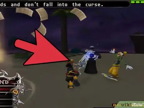 Победите Зексиона (Битва за данные) в Kingdom Hearts II, шаг 7